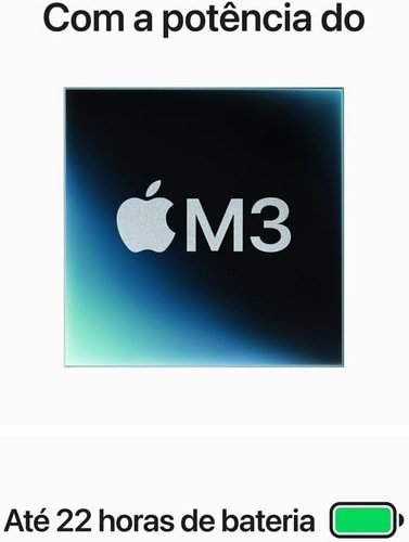 Macbook Pro M3 Processador Macbook Pro M3