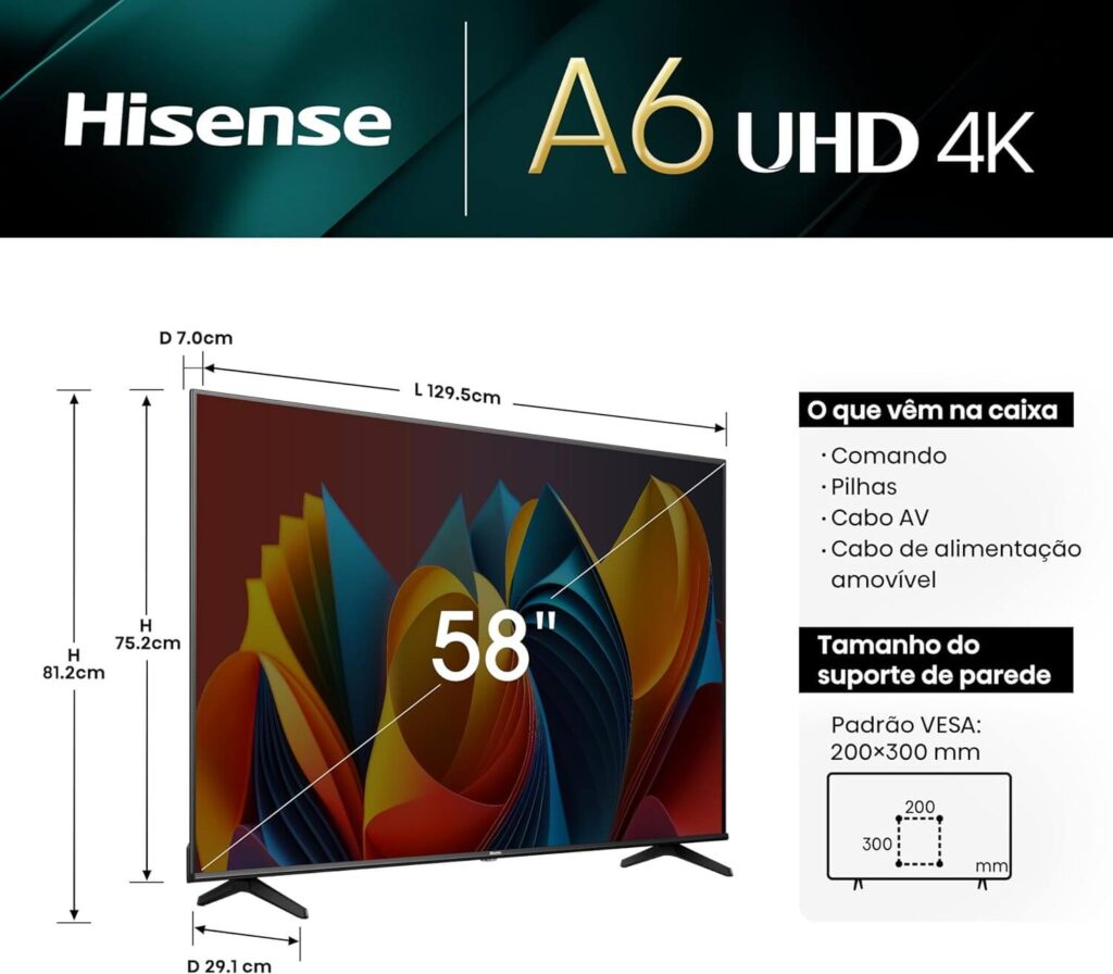 Smart TV Hisense é boa